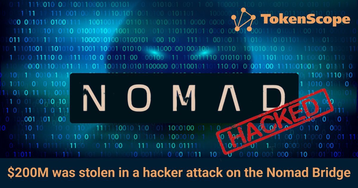$200M was stolen in a hacker attack on the Nomad Bridge