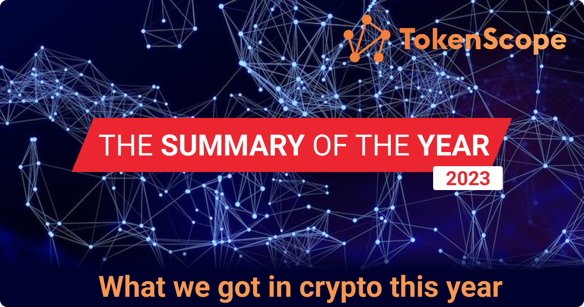 The summary of the year. What we got in crypto this year.