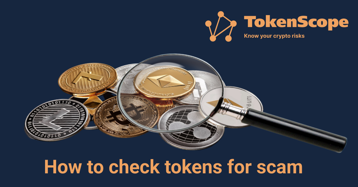How to check tokens for scam