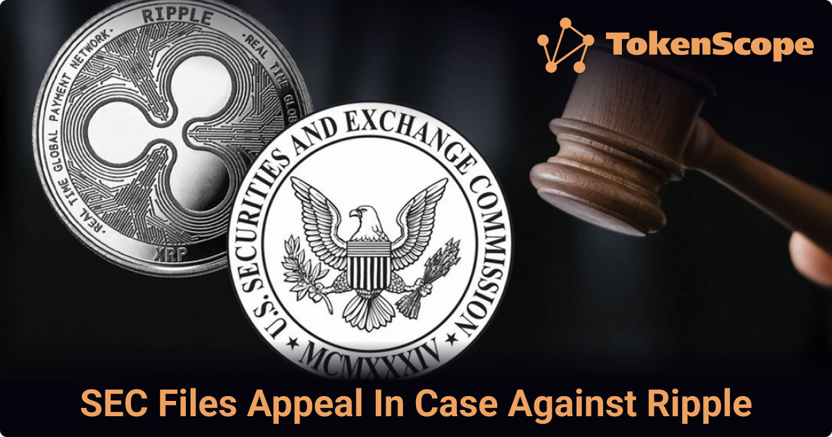 SEC Files Appeal In Case Against Ripple  