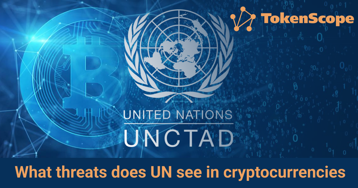 What threats does UN see in cryptocurrencies