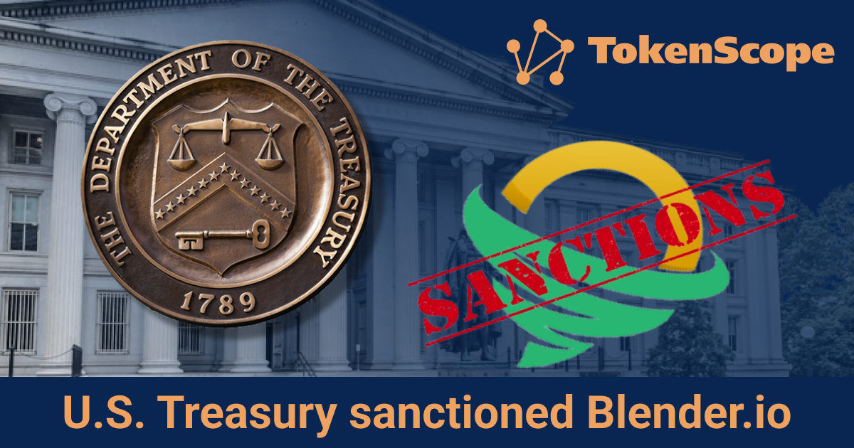U.S. Treasury sanctioned Blender.io